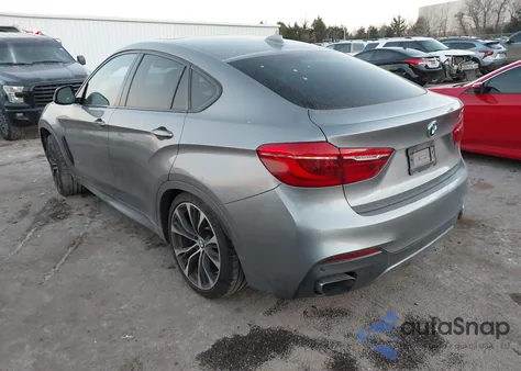 2018 BMW X6 xDrive50I z USA, uszkodzony, nr VIN 5UXKU6C52J0Z66681